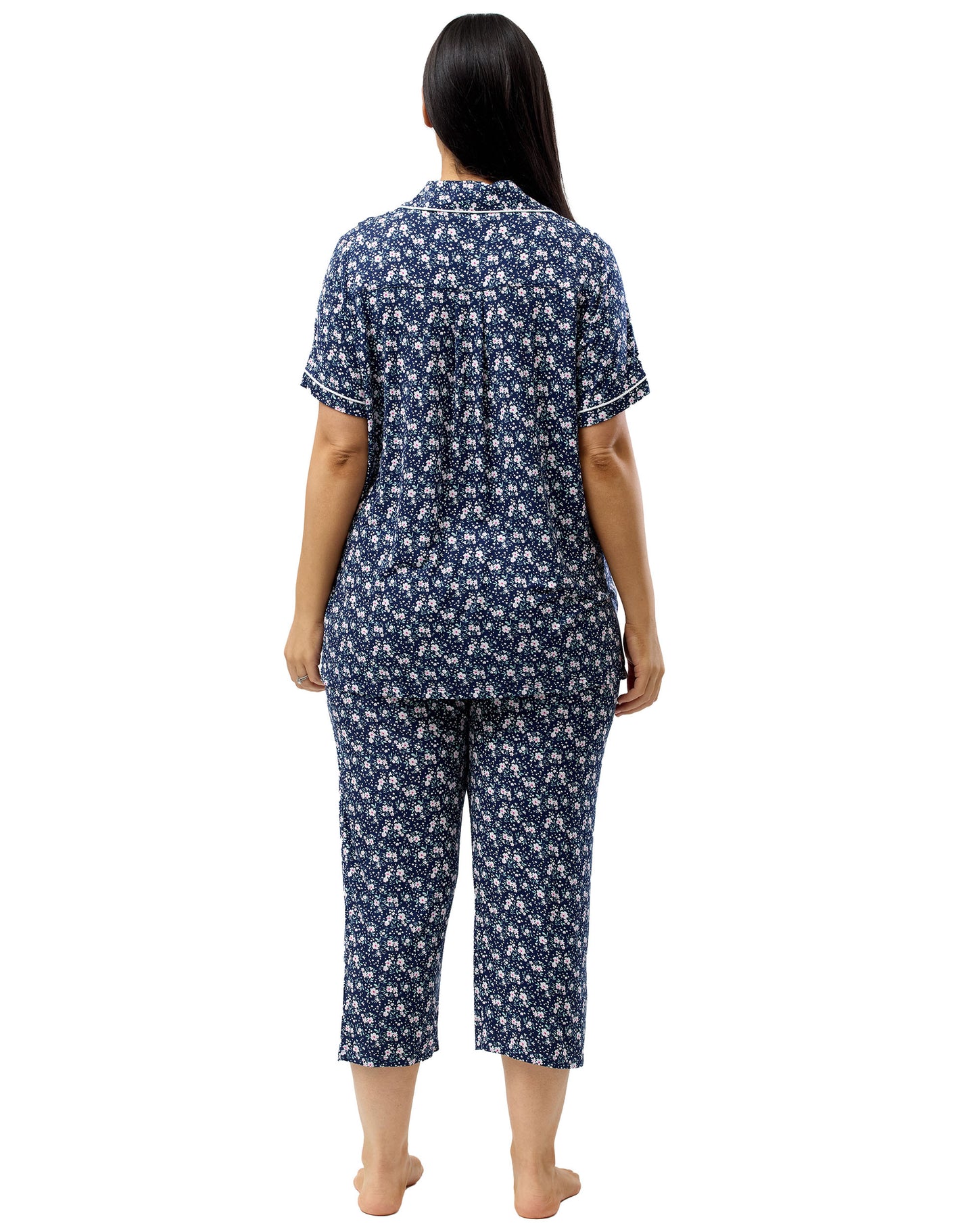 GARDEN REVERE PJ SET NAVY - Y250G