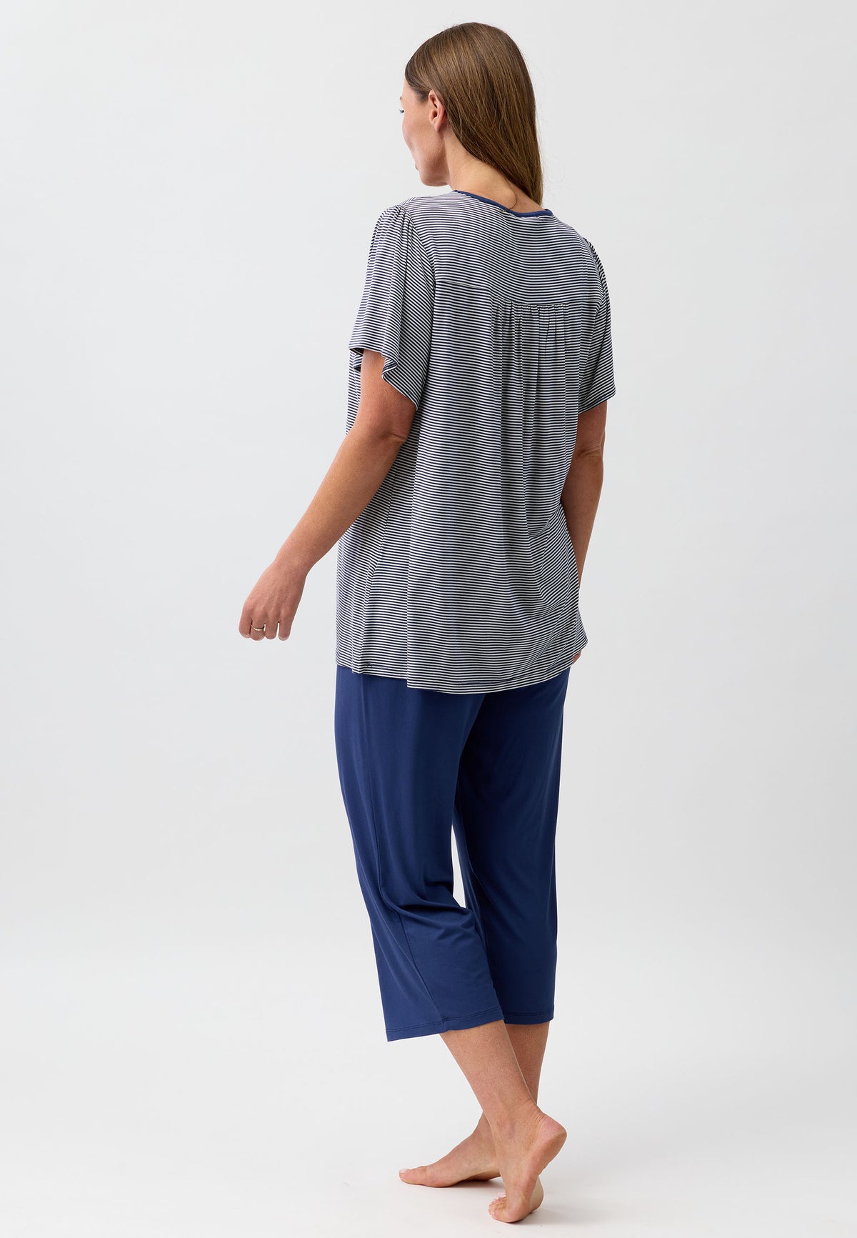 STRIPE PJ SET NAVY - Y251S6