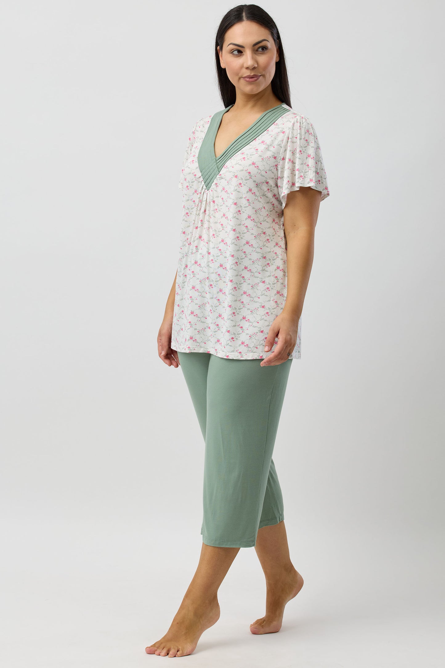 TEA ROSE PJ SET ROSE - Y251T5