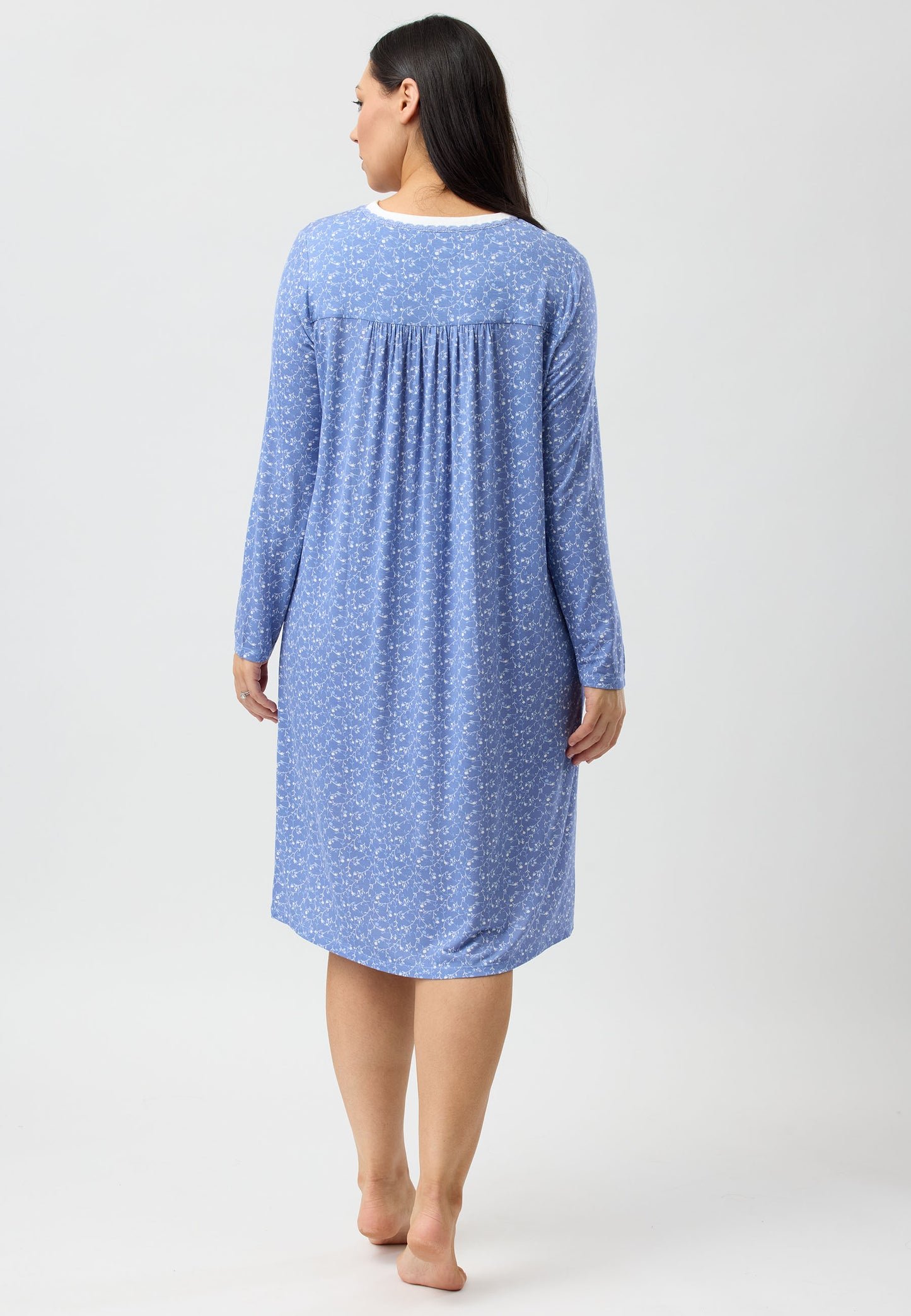 BOTANIC NIGHTIE WINTER BLUE - Y327B5