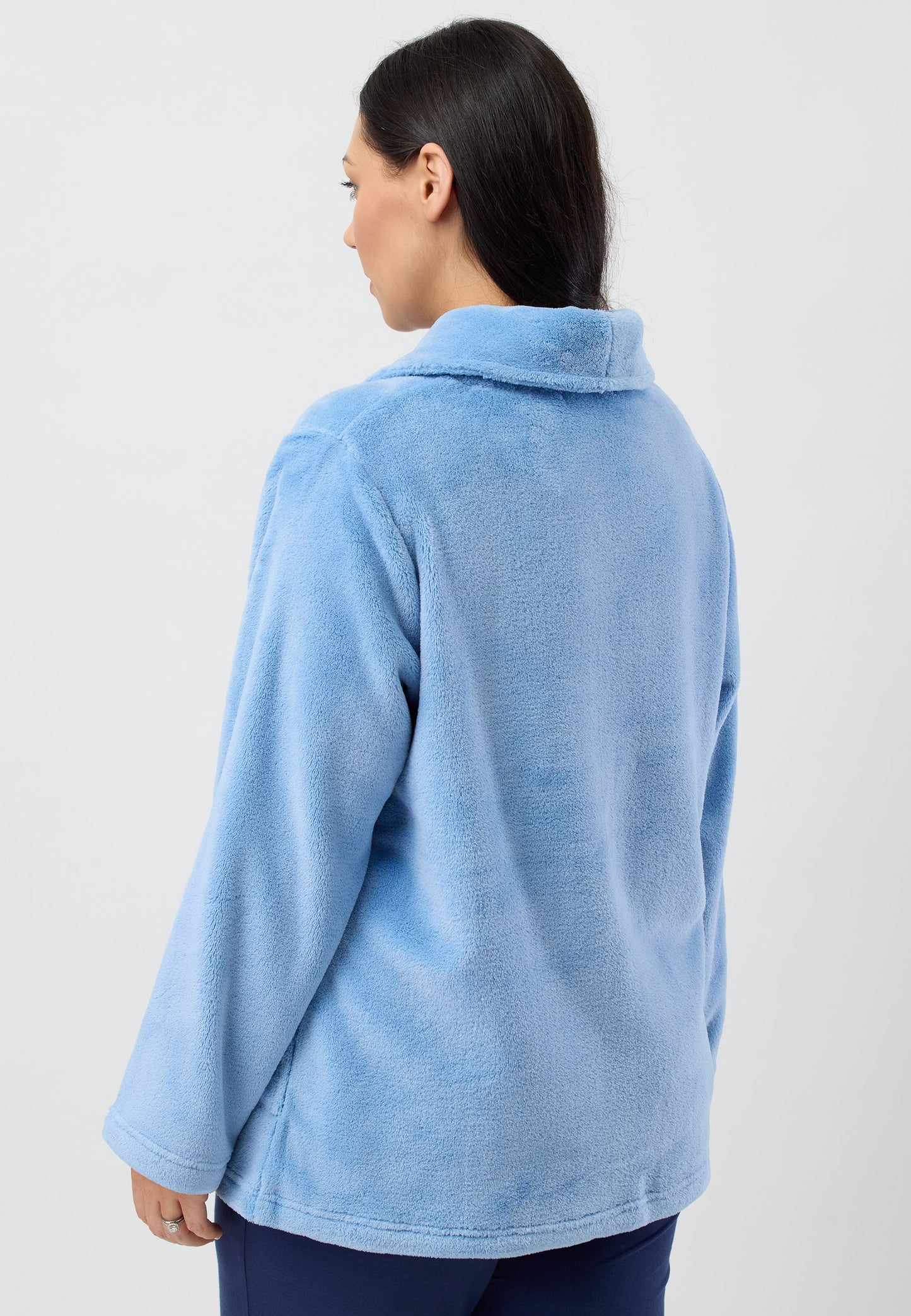 LUXURY SLEEP JACKET DUSK BLUE - Y807