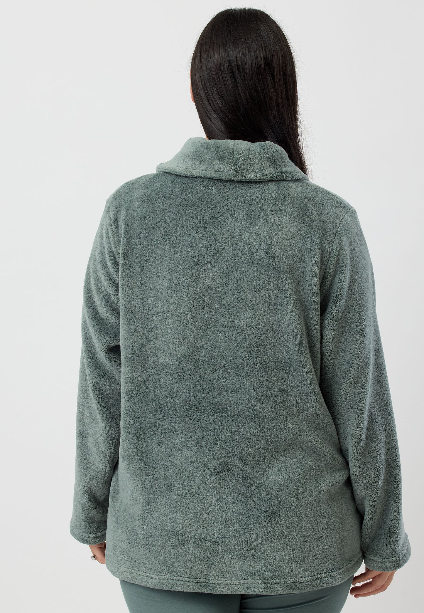 LUXURY SLEEP JACKET OLIVE - Y807