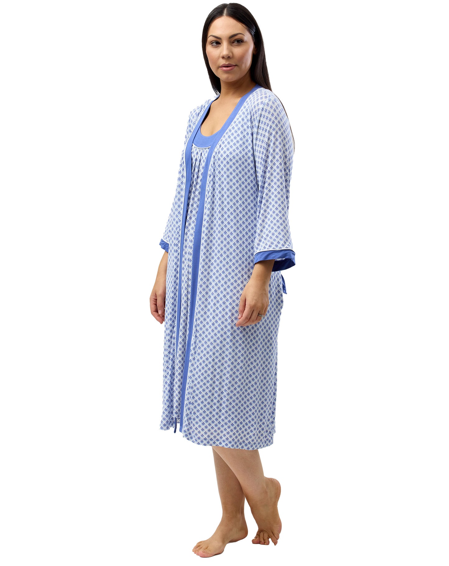 DECO PANEL ROBE DENIM - Y836D