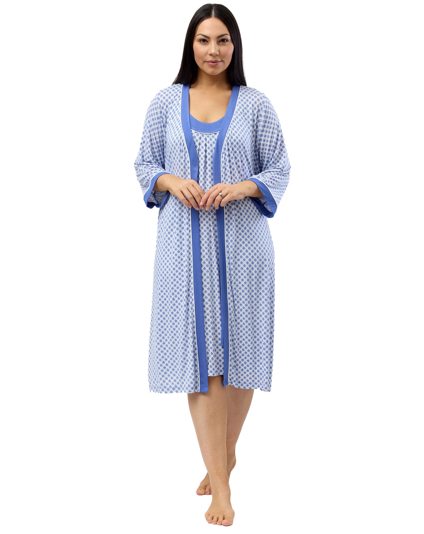 DECO PANEL ROBE DENIM - Y836D
