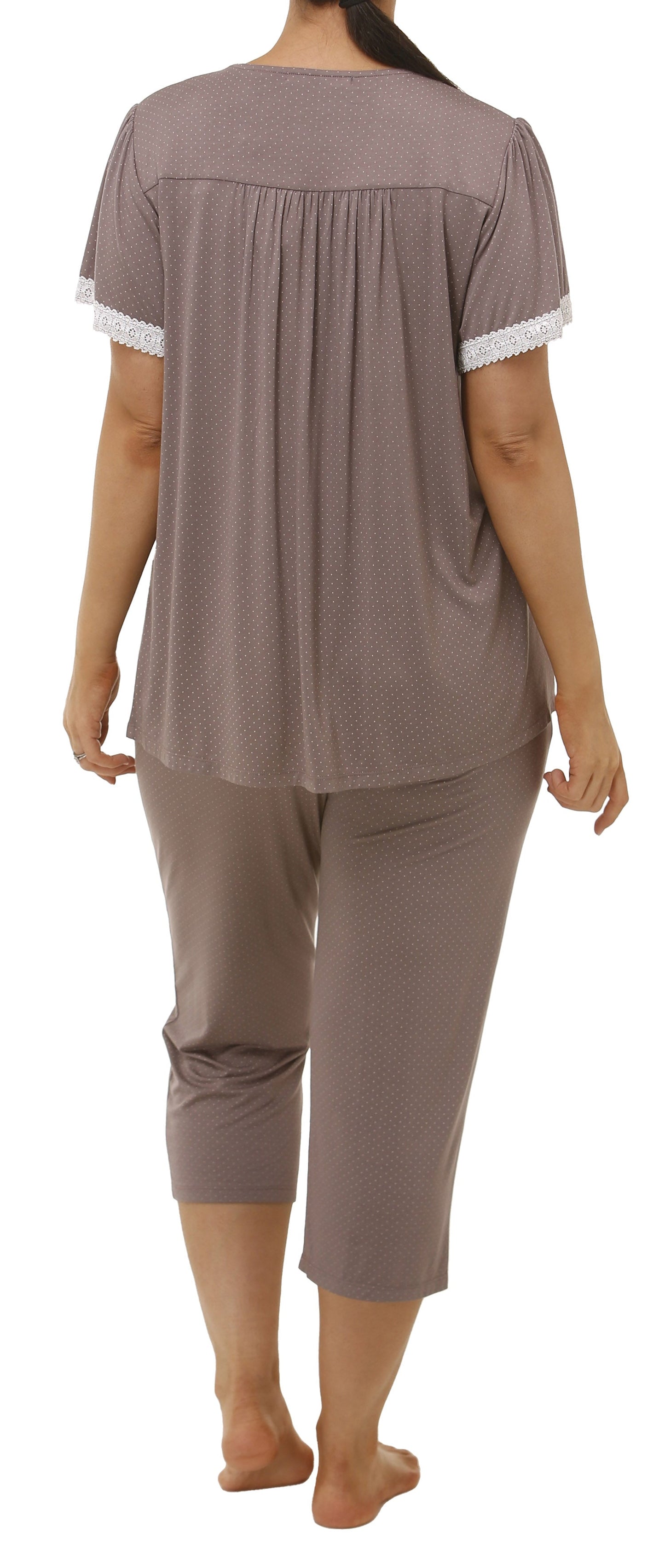 RAIN SPOT PJ SET LATTE - Y216