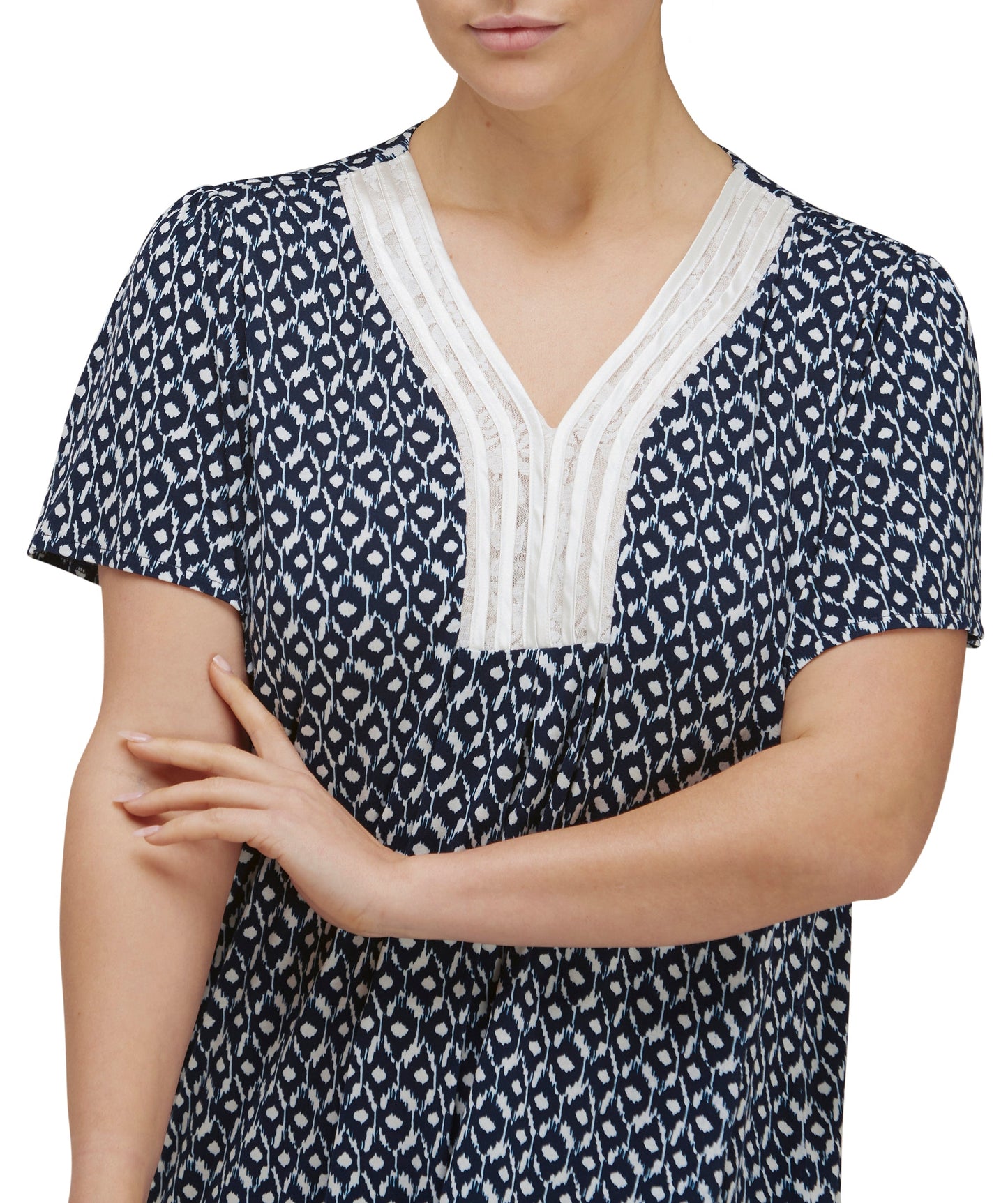 AZTEC NIGHTIE NAVY - Y659