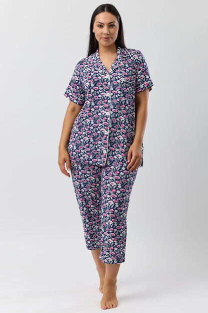 CAMILLIA REVERE PJ SET NAVY - Y250C5