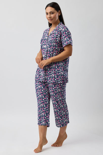 CAMILLIA REVERE PJ SET NAVY - Y250C5