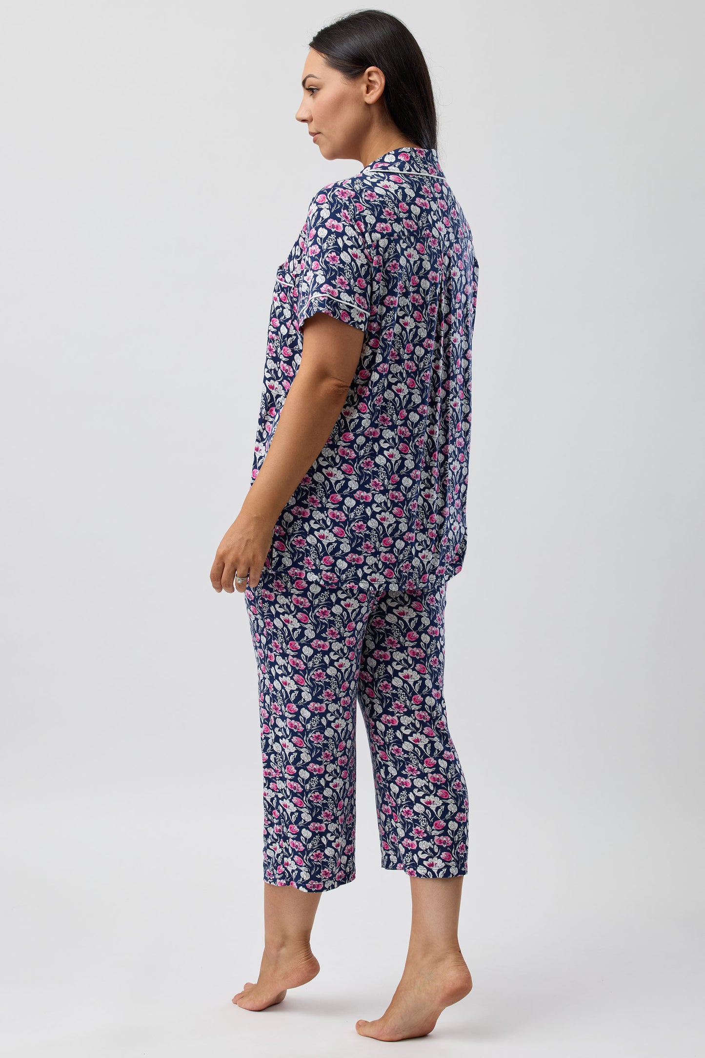 CAMILLIA REVERE PJ SET NAVY - Y250C5