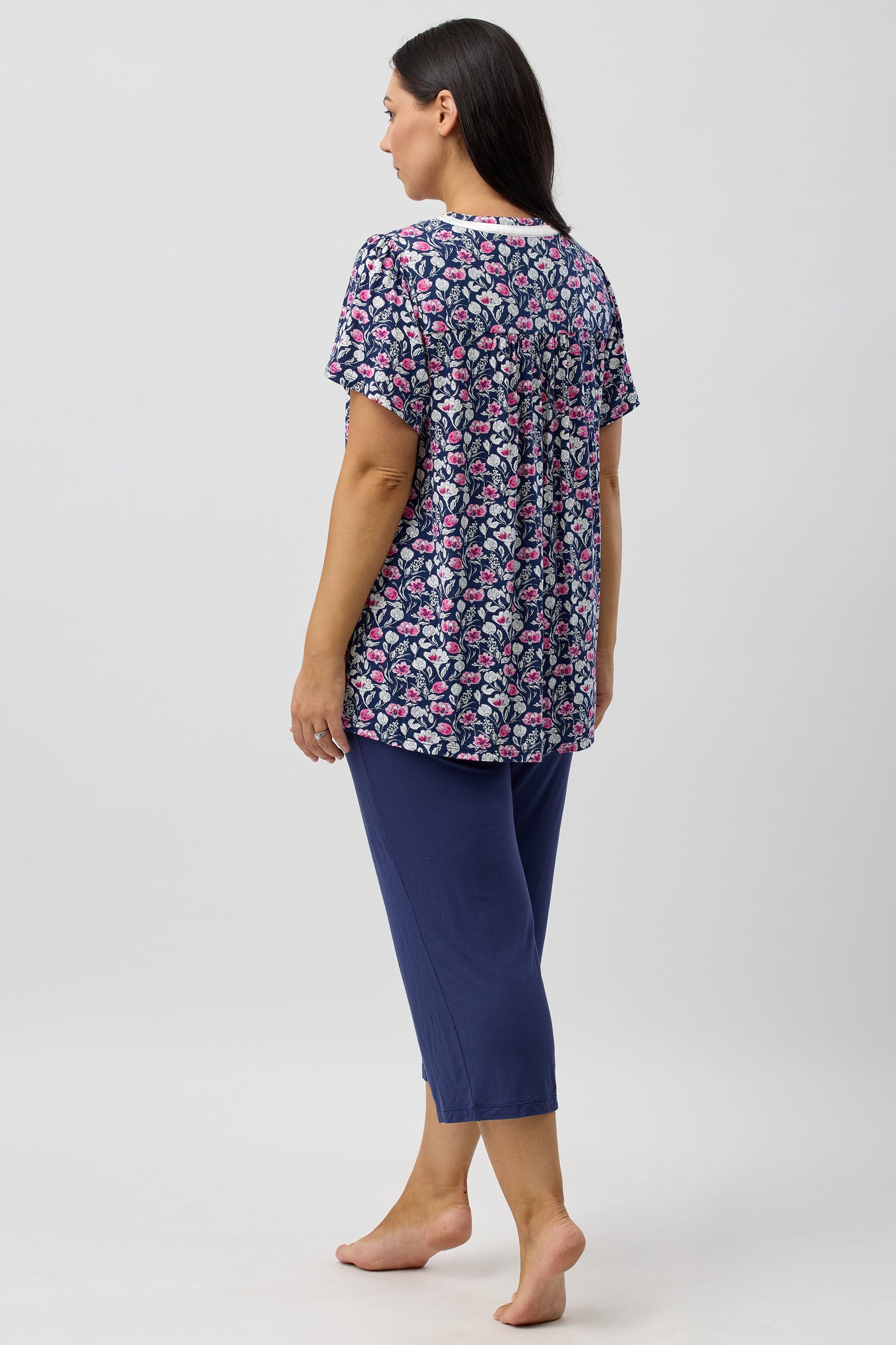 CAMILLIA PJ SET NAVY - Y252C5