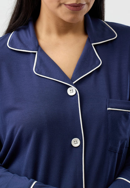 REVERE PJ SET NAVY - Y252PL