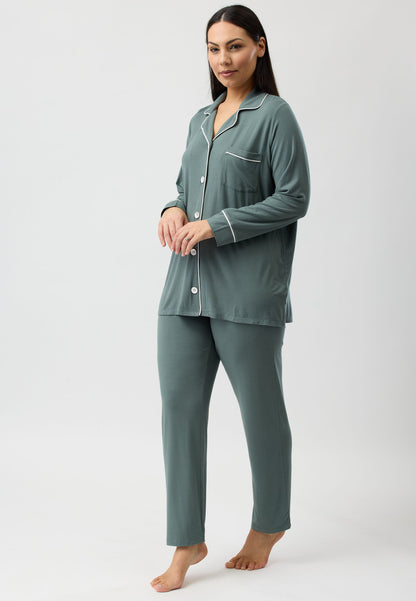 REVERE PJ SET OLIVE - Y252PL