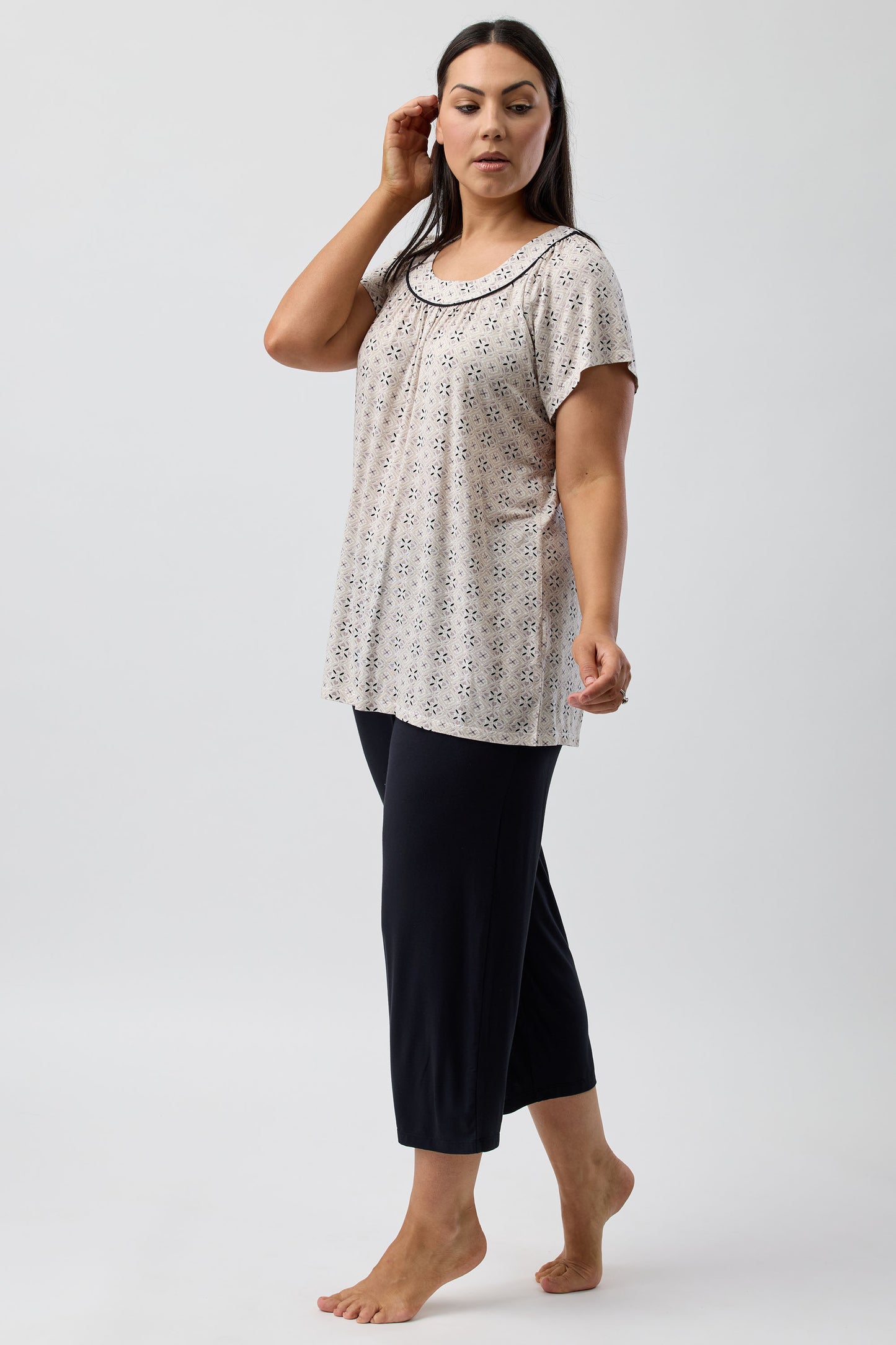 KENYA PJ SET SANDSTONE - Y253K5