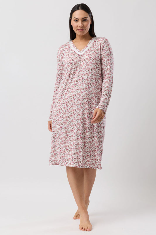 BLOOM NIGHTIE BORDEAUX - Y319B6