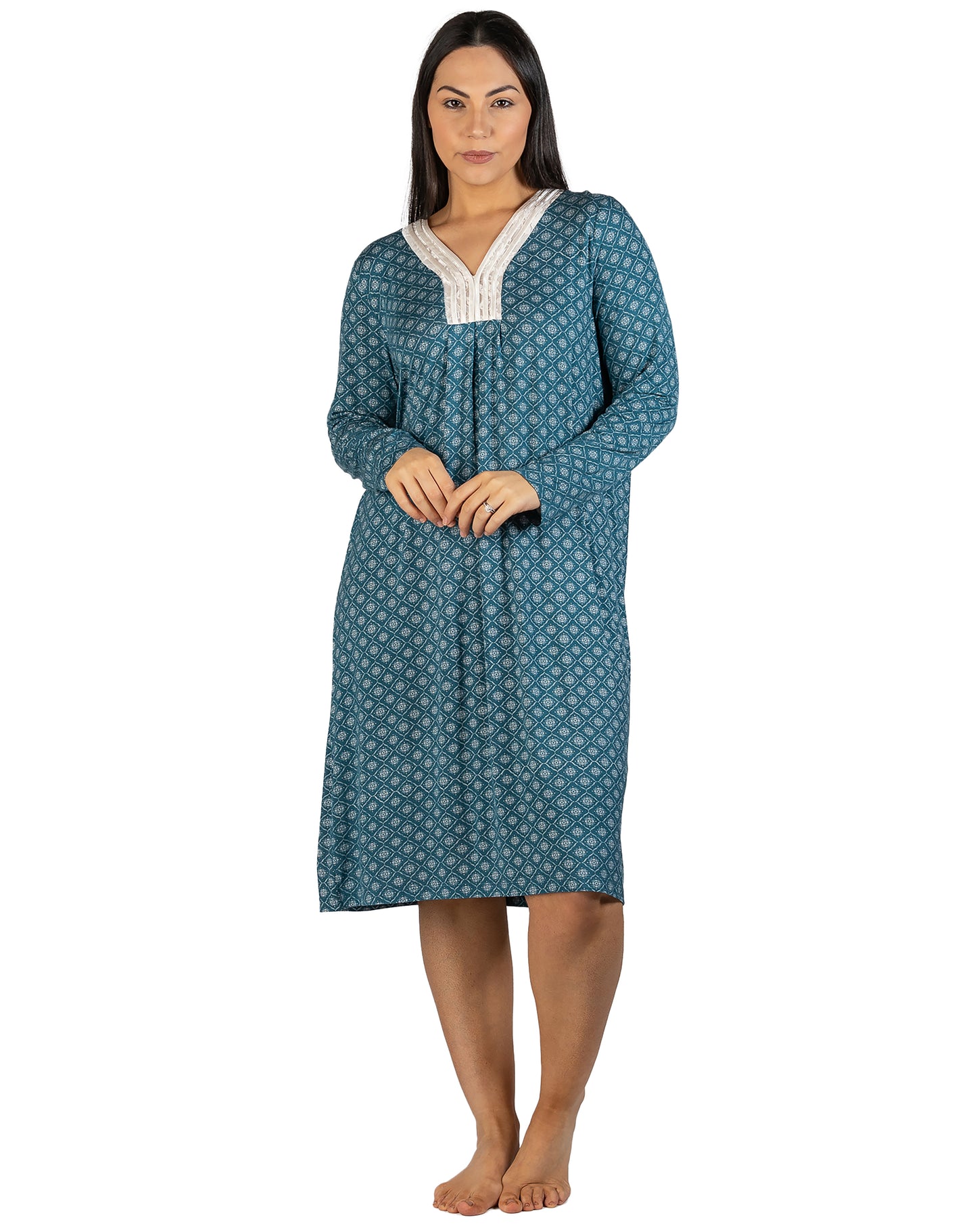 MOROCCO NIGHTIE TEAL - Y320M