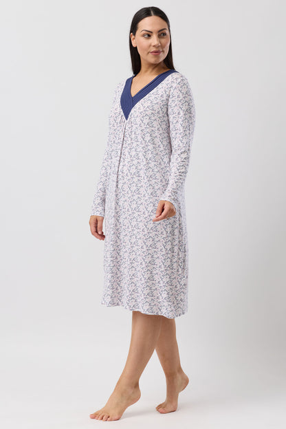 JARDIN DIAMOND NIGHTIE NAVY - Y331J6