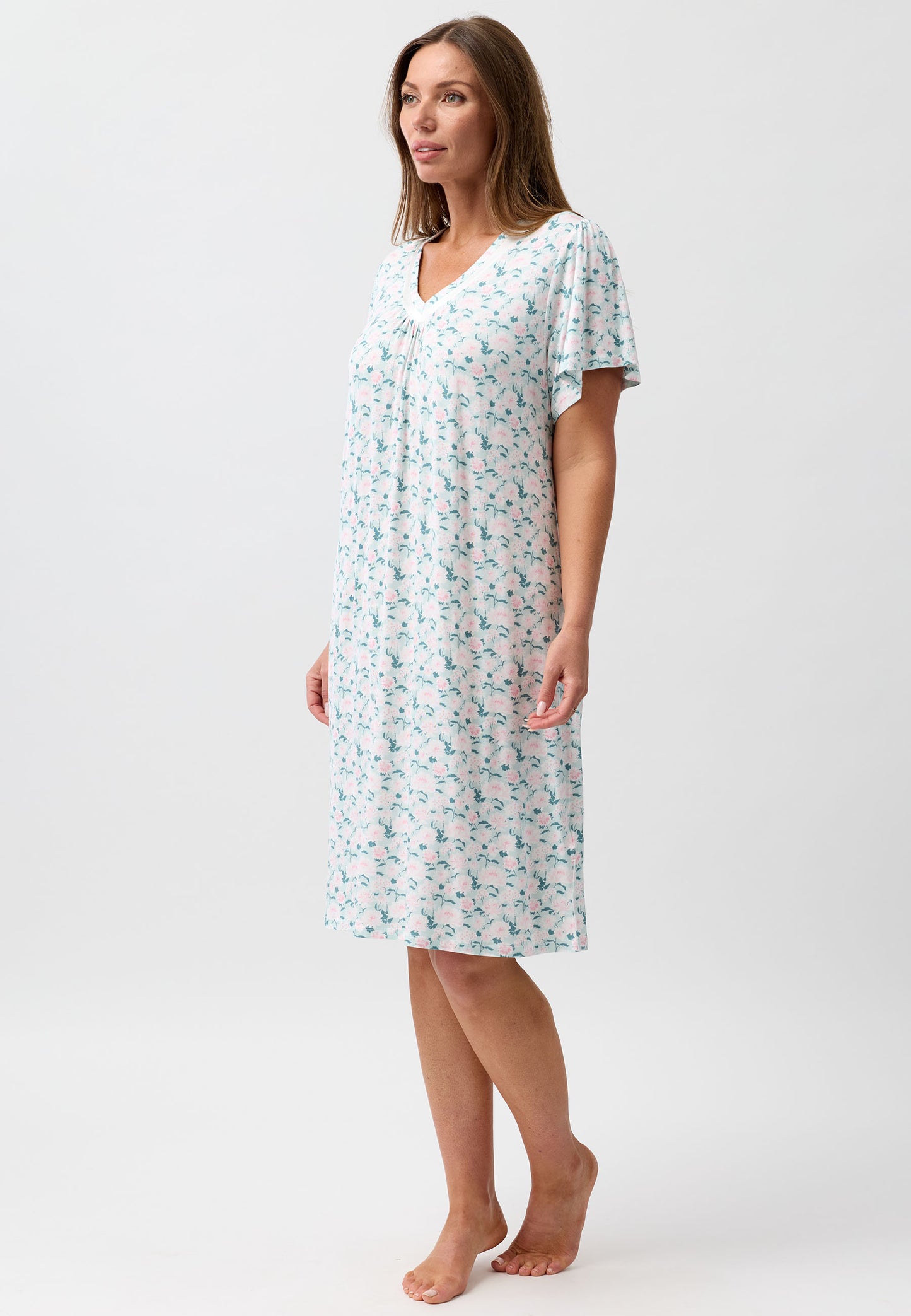 DAHLIA VEE NIGHTIE JADE - Y344D6
