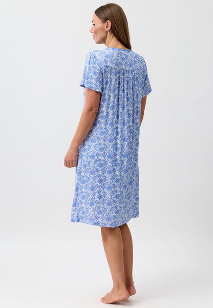 ISTANBUL DIAMOND NIGHTIE PERIWINKLE - Y346I6