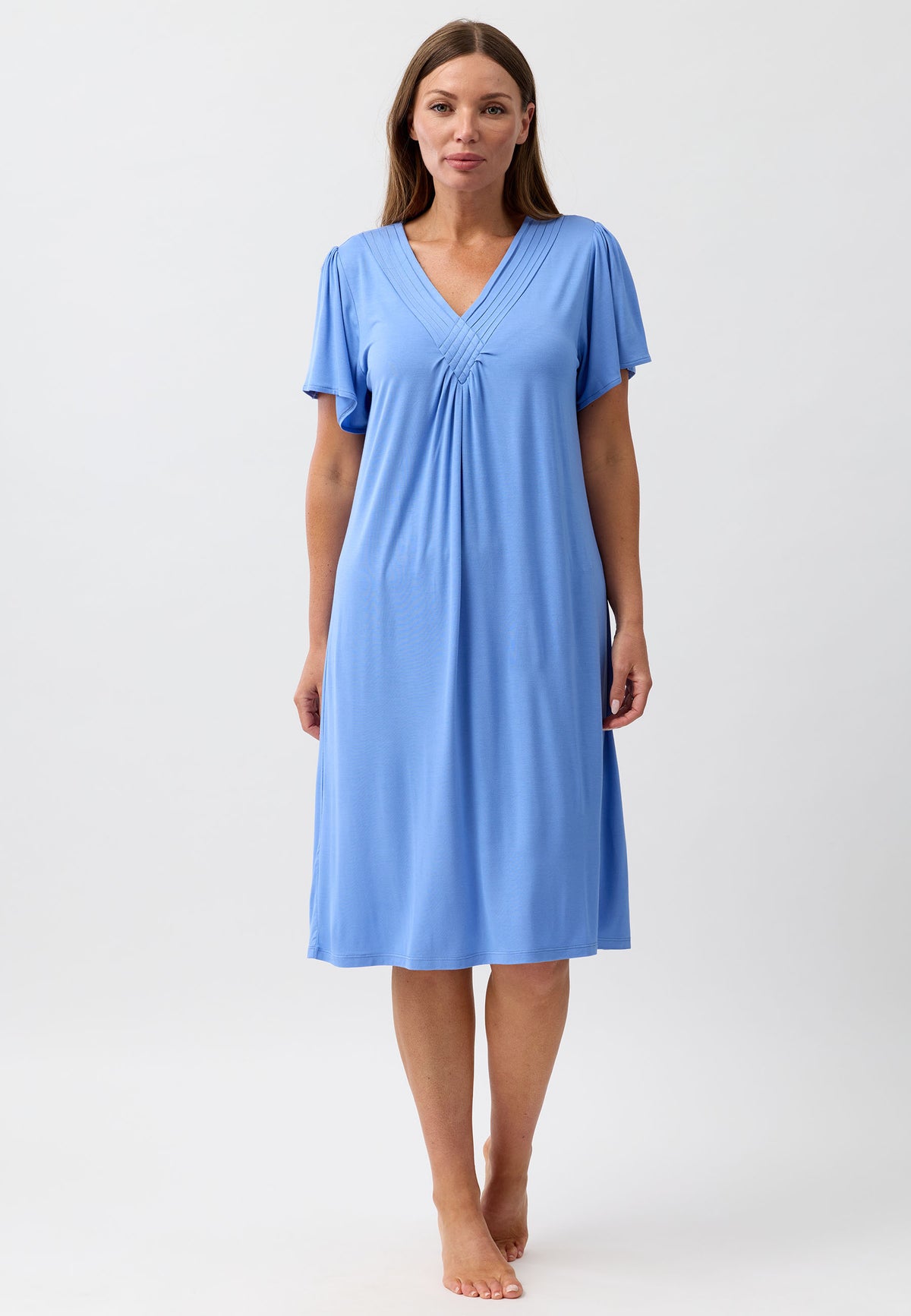 DIAMOND PLEAT NITE PERIWINKLE - Y346PL