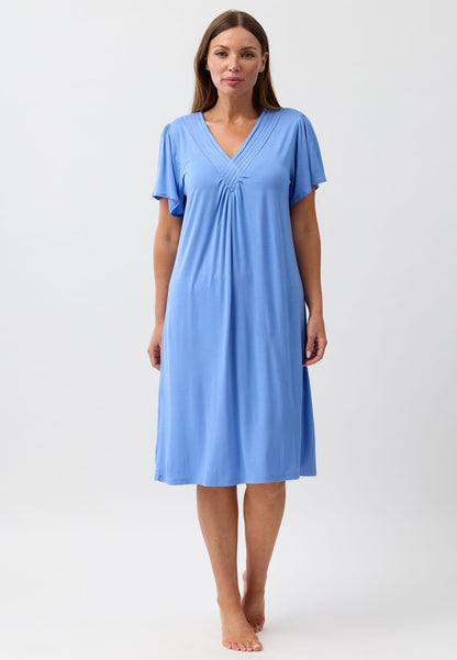 DIAMOND PLEAT NITE PERIWINKLE - Y346PL