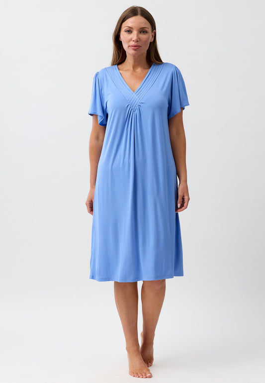 DIAMOND PLEAT NITE PERIWINKLE - Y346PL