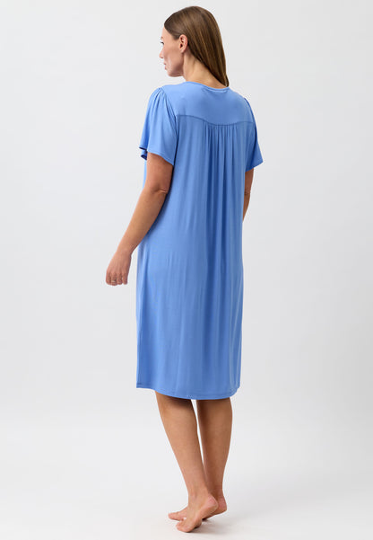 DIAMOND PLEAT NITE PERIWINKLE - Y346PL