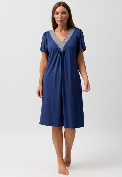 HAMPTONS NIGHTIE NAVY - Y346PS6