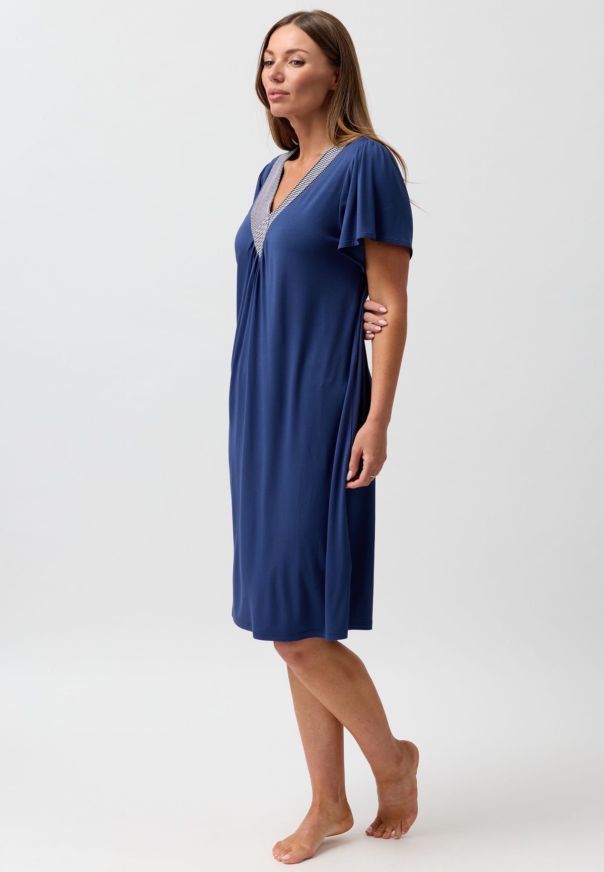 HAMPTONS NIGHTIE NAVY - Y346PS6