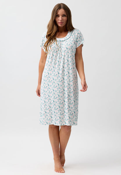 DAHLIA NIGHTIE JADE - Y349D6