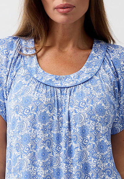 ISTANBUL NIGHTIE PERIWINKLE - Y349I6