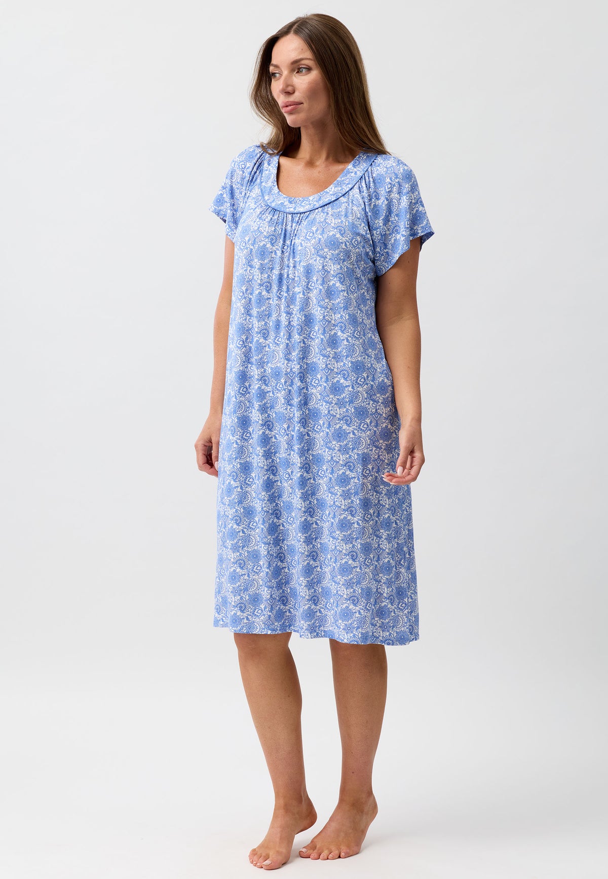 ISTANBUL NIGHTIE PERIWINKLE - Y349I6