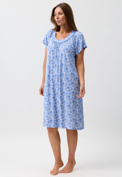 ISTANBUL NIGHTIE PERIWINKLE - Y349I6