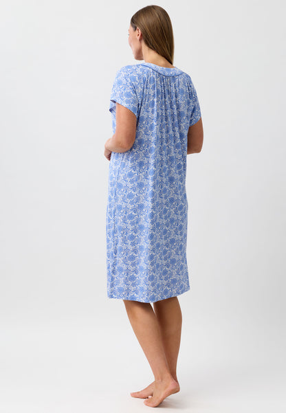 ISTANBUL NIGHTIE PERIWINKLE - Y349I6