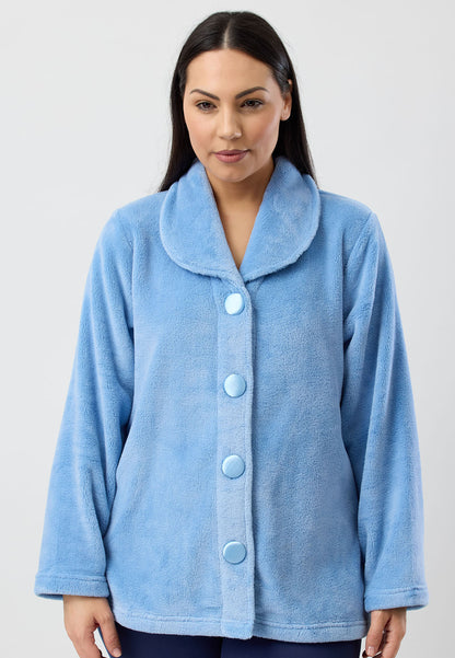 LUXURY SLEEP JACKET DUSK BLUE - Y807