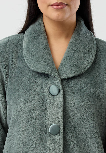 LUXURY SLEEP JACKET OLIVE - Y807