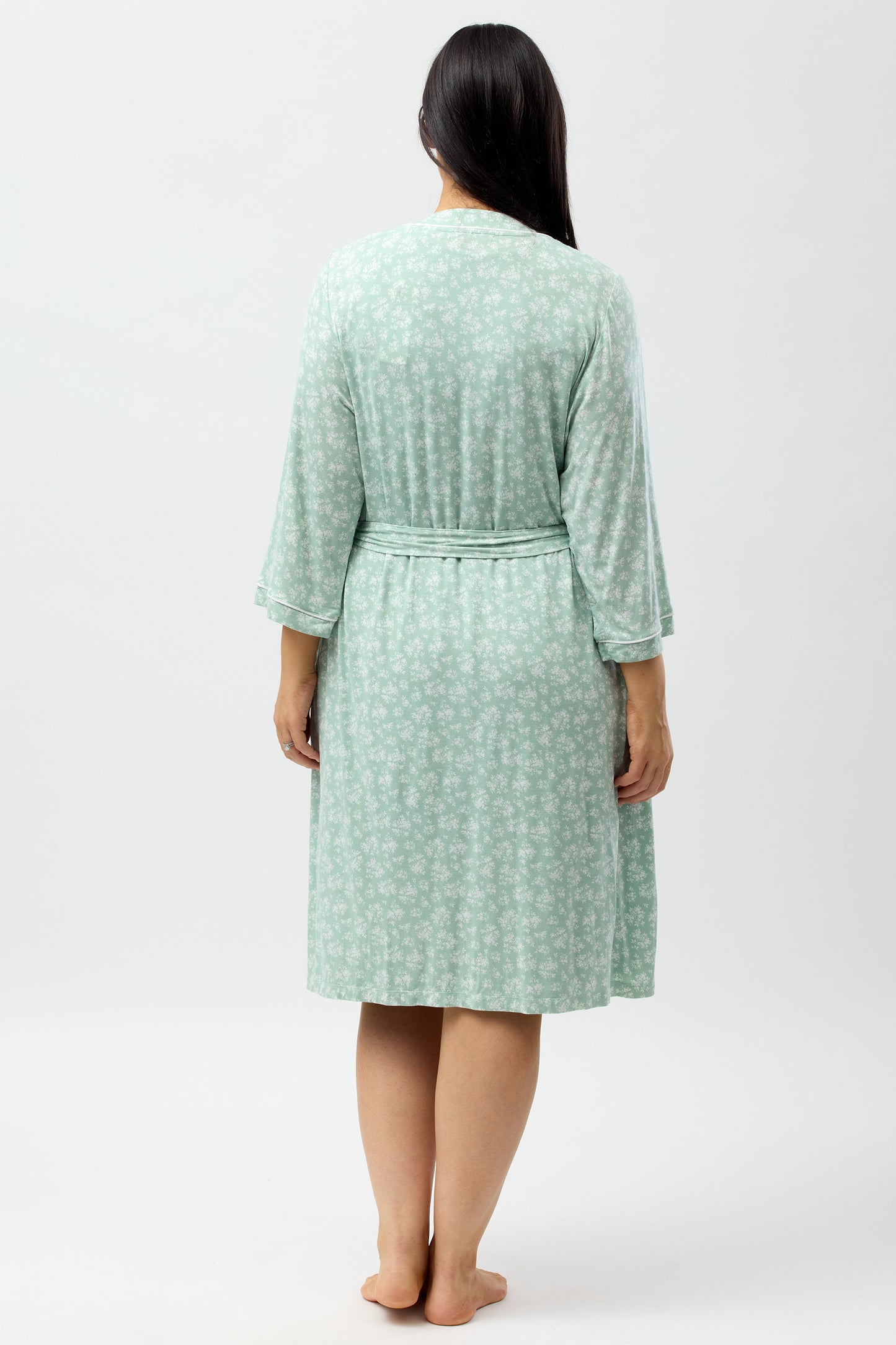 VINTAGE PIPING ROBE JADE - Y835V