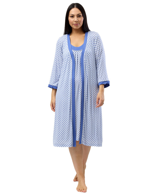 DECO PANEL ROBE DENIM - Y836D