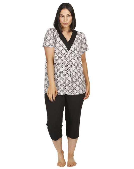 BATIK PJ SET BLACK - Y234B