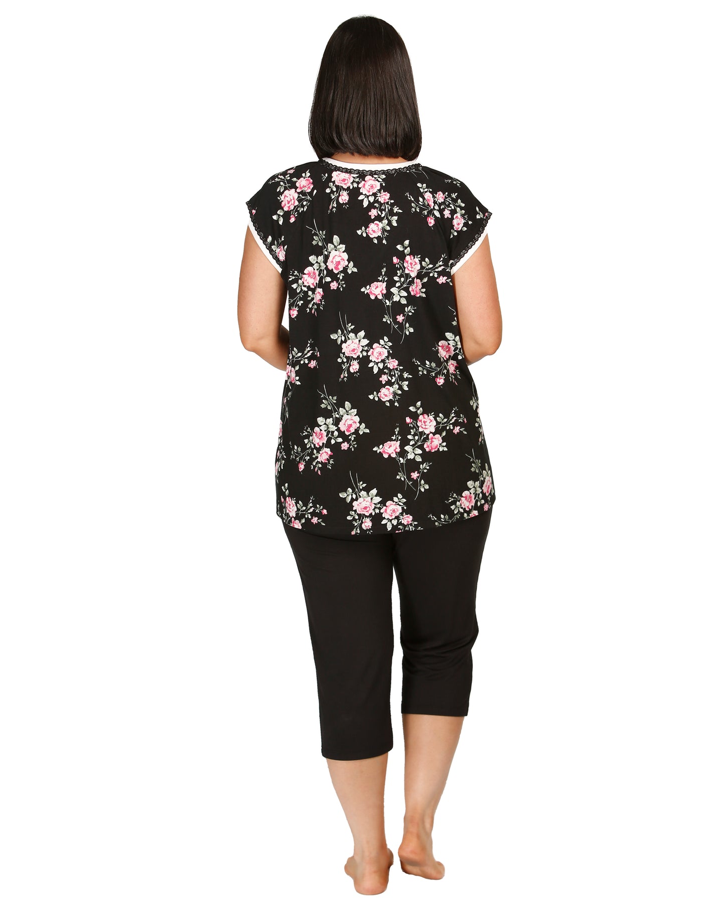 BLOOM PJ SET BLACK - Y238B