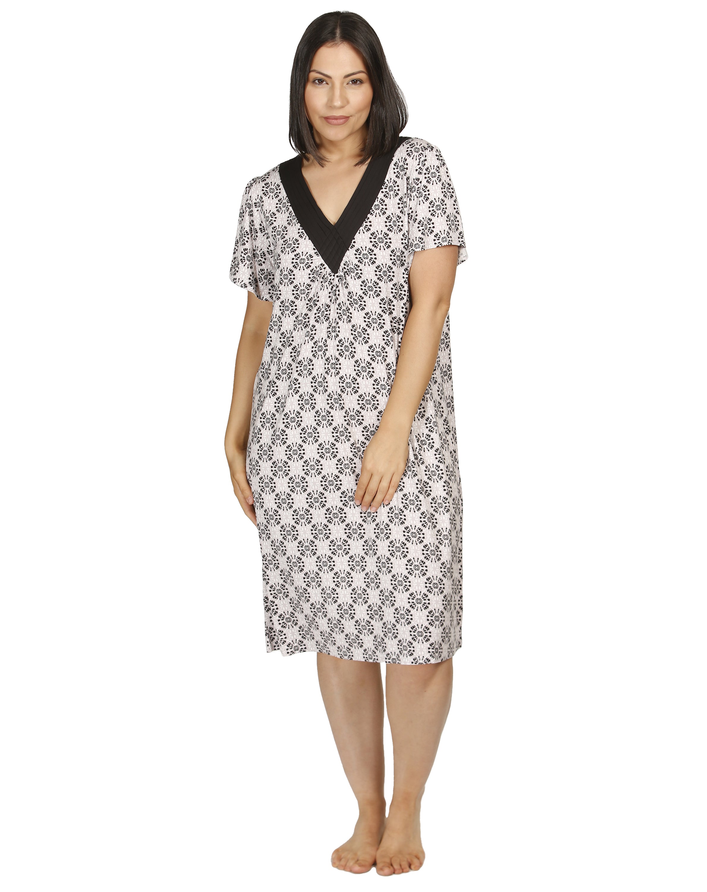 BATIK NIGHTIE BLACK Y305B Yuu Sleepwear