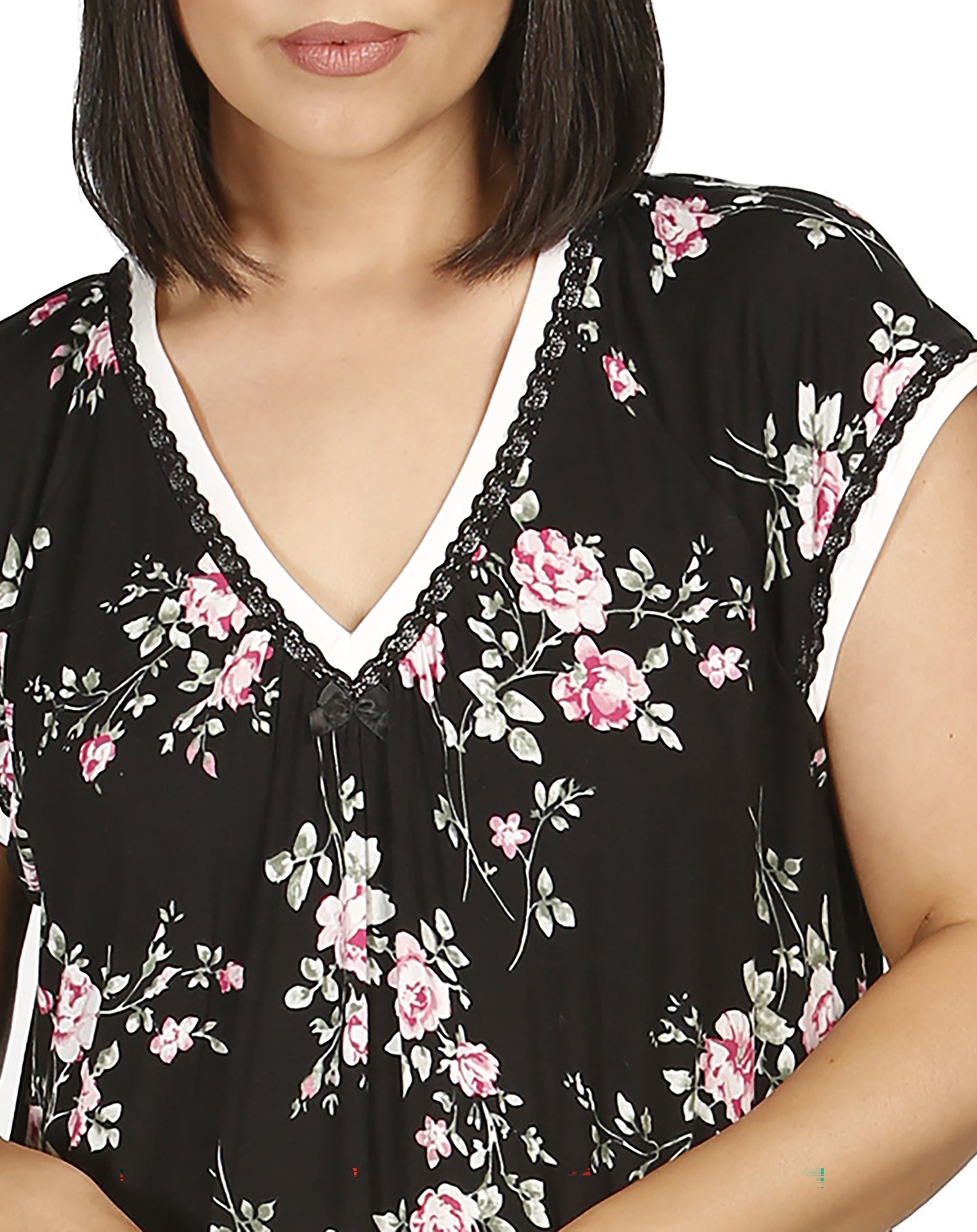 BLOOM NIGHTIE BLACK - Y311B