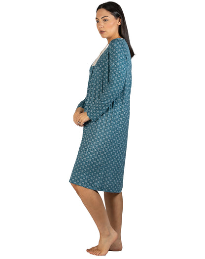 MOROCCO NIGHTIE TEAL - Y320M