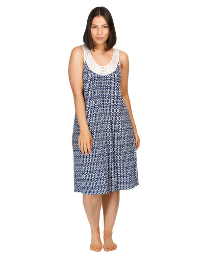 IKAT CHEMISE NAVY - Y459I