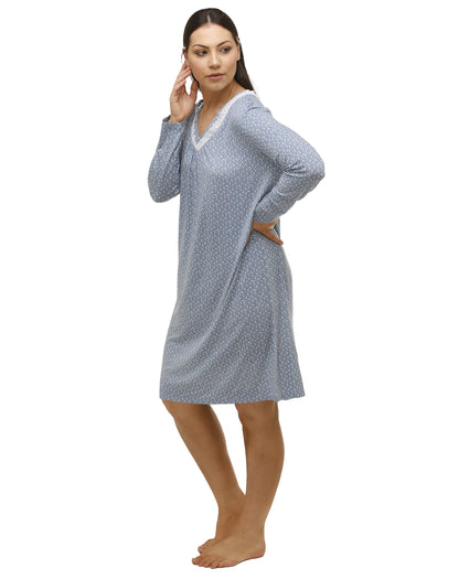 TULIP NIGHTIE STORM BLUE - Y623