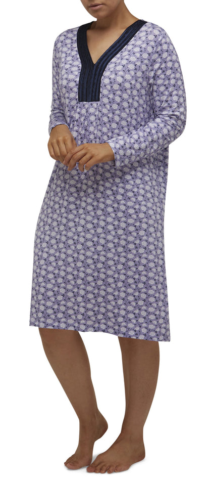 ROSES NIGHTIE CORNFLOWER- Y679