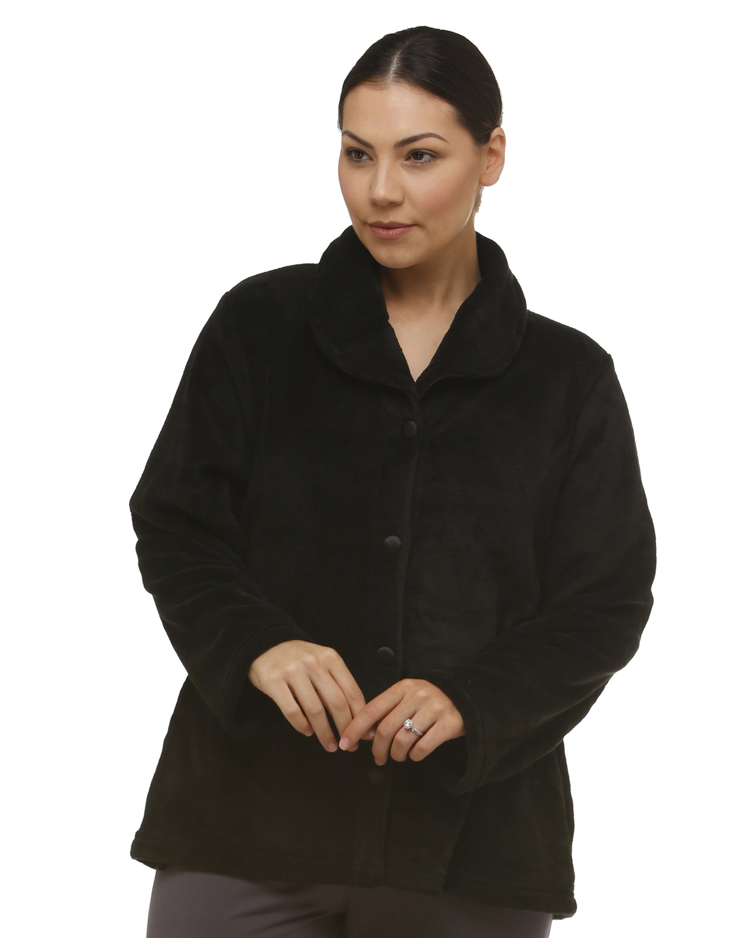 BED JACKET BLACK - Y807